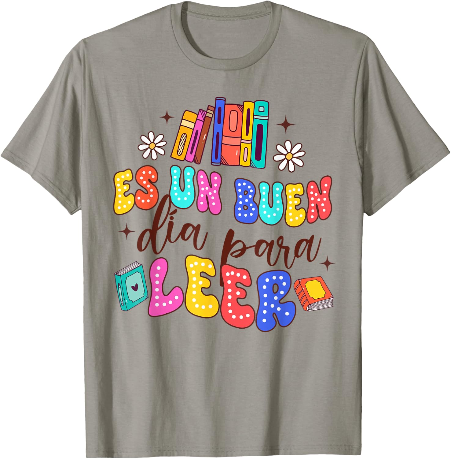 Spanish Teacher Teaching Maestra Es Un Buen Dia Para Leer T-Shirt - T-Shirt | Sand