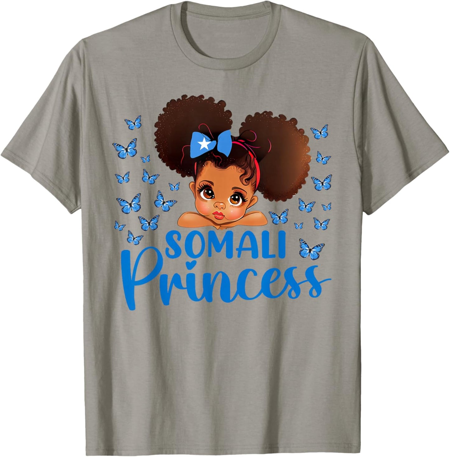 Somali Princess Somalia for Black Girls Kids T-Shirt - T-Shirt | Sand