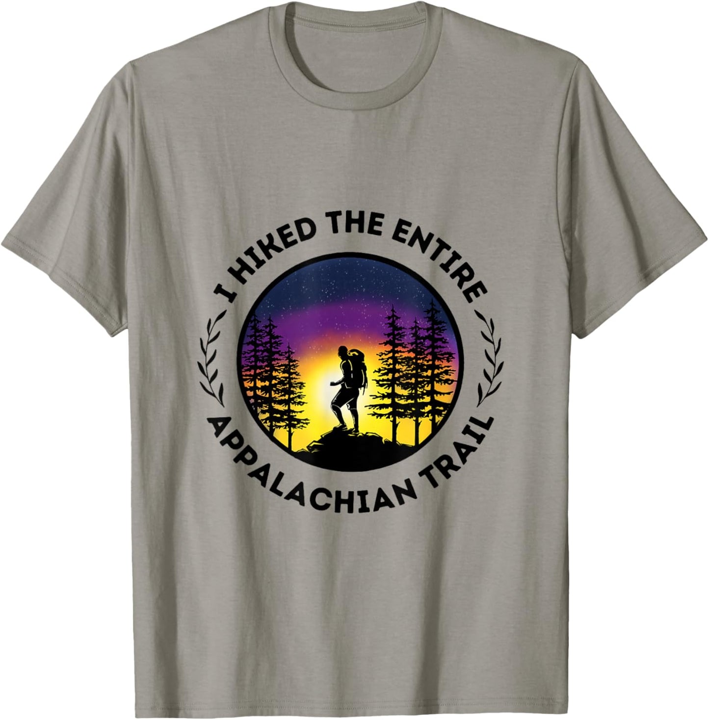 I Hiked The Entire Appalachian Trail, Gift, Book, Shirt 2024 T-Shirt - T-Shirt | Sand