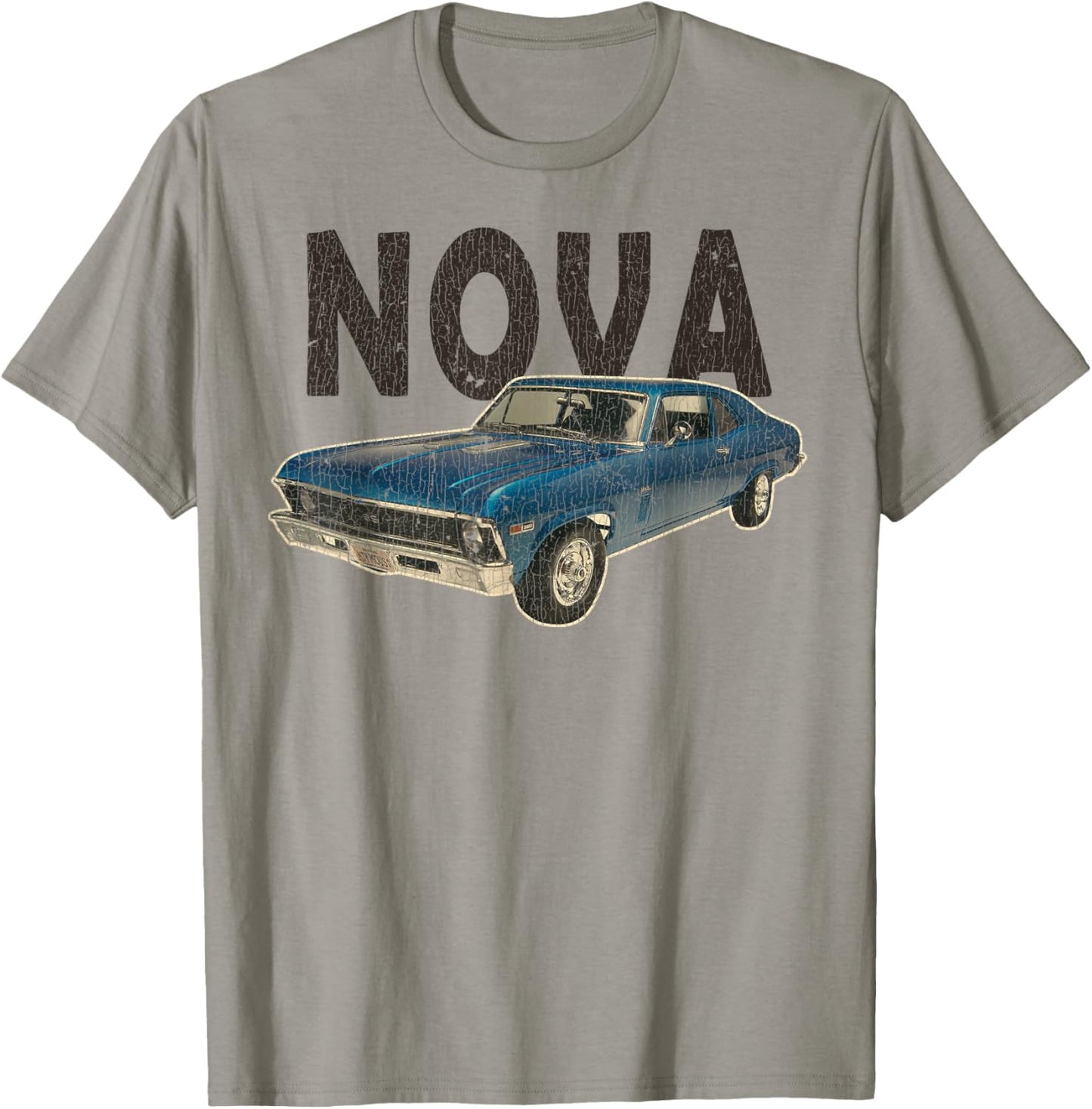 Vintage Blue Nova 1969 T-Shirt - T-Shirt | Sand