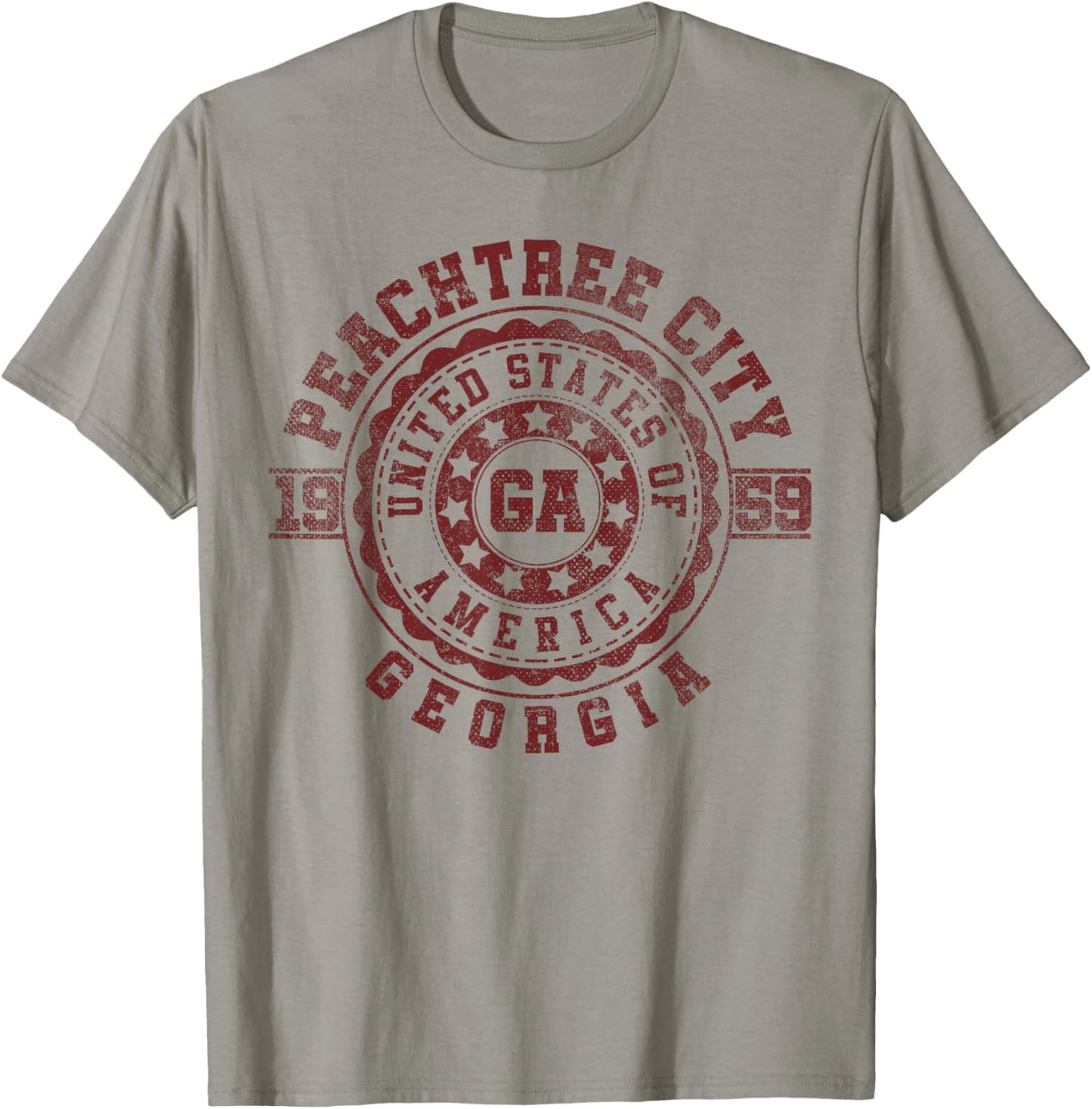 Peachtree City GA | Georgia | Vintage City Apparels T-Shirt - T-Shirt | Sand