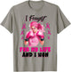 I Fought For My Life And I Won Pink Breast Cancer Awareness T-Shirt - T-Shirt | Sand