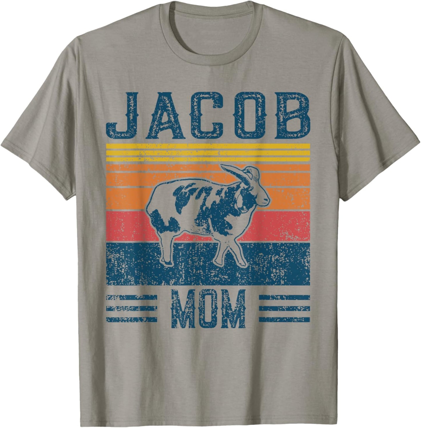Best Sheep Mom Women - Vintage Jacob Sheep T-Shirt - T-Shirt | Sand