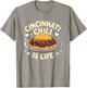 Cincinnati Chili - Iconic Ohio Comfort Food Design T-Shirt - T-Shirt | Sand