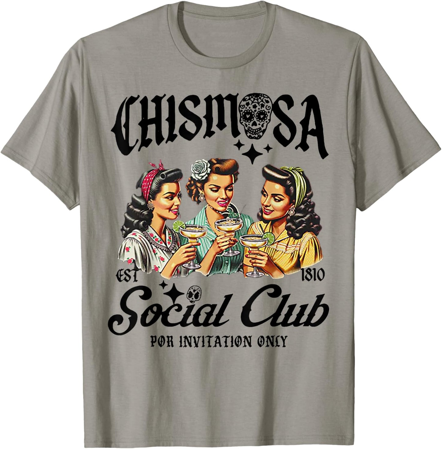 Chismosa Social Club T-Shirt - T-Shirt | Sand