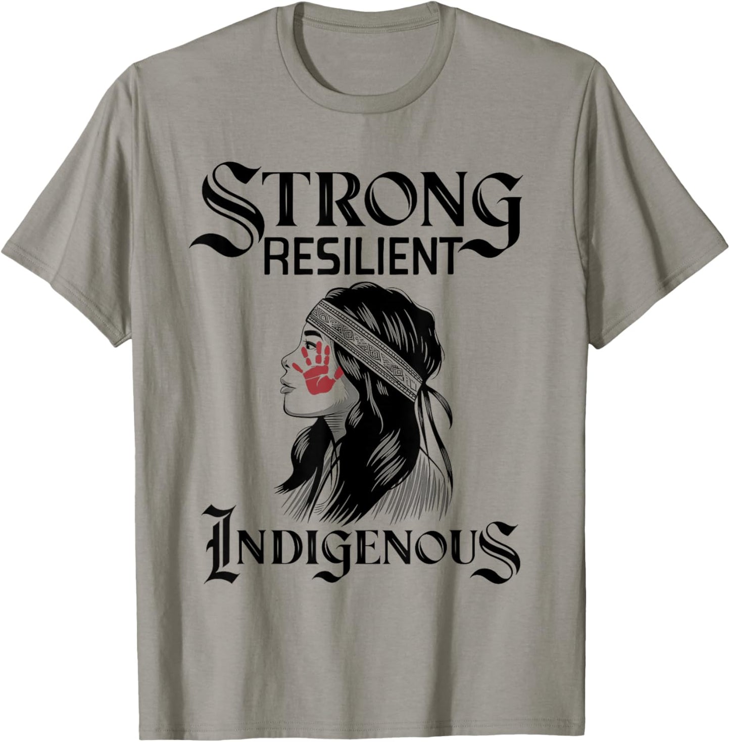 Strong Resilient Indigenous Women MMIW Awareness Women T-Shirt - T-Shirt | Sand