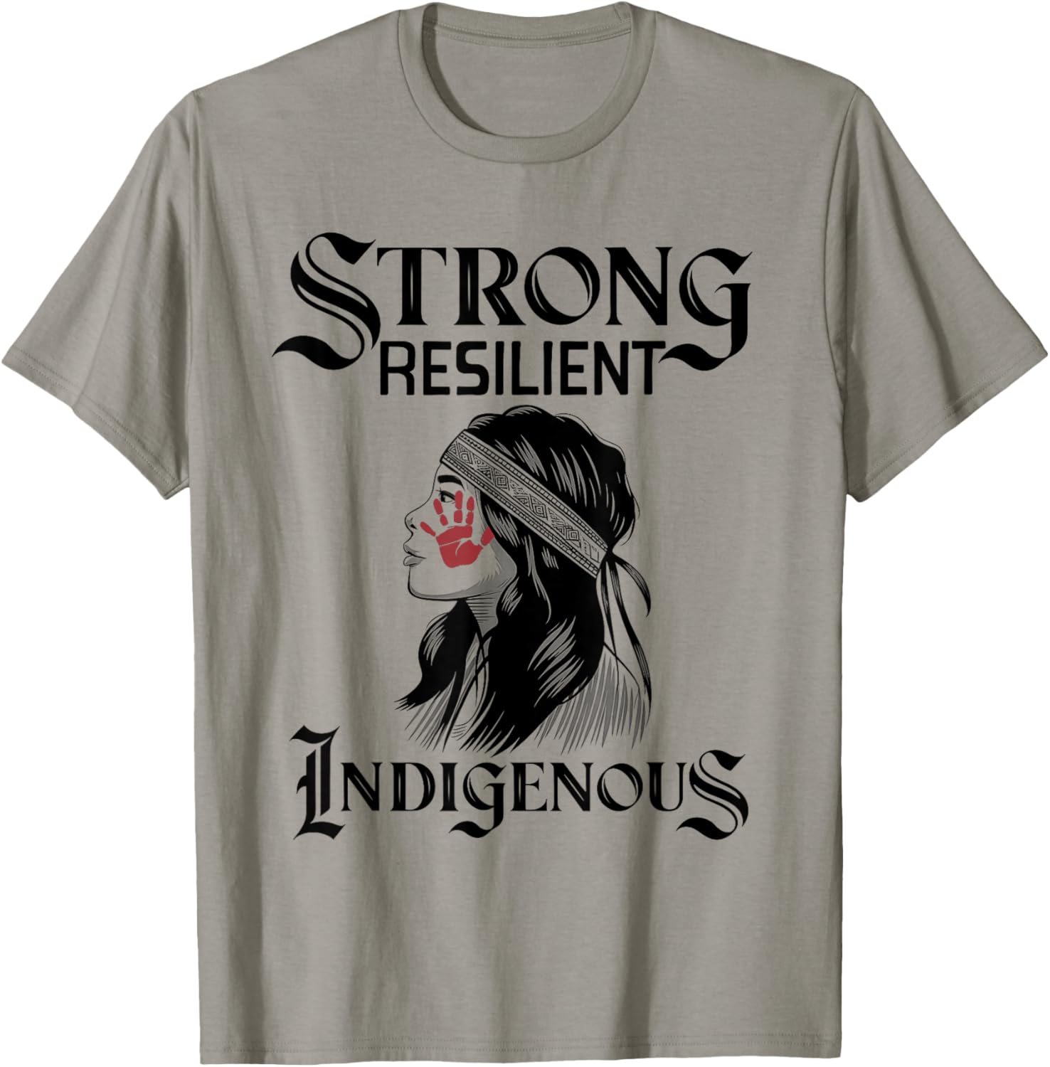 Strong Resilient Indigenous Women MMIW Awareness Women T-Shirt - T-Shirt | Sand