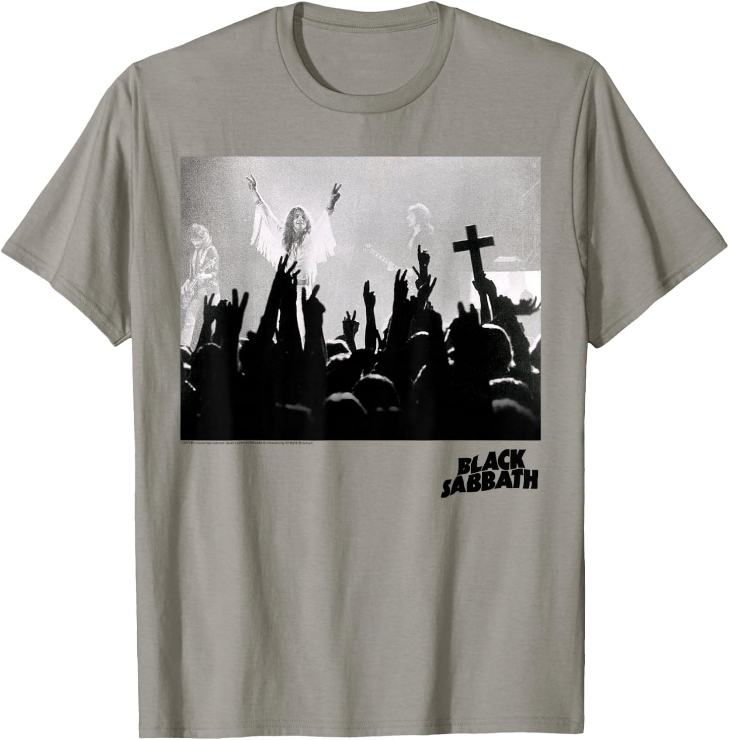 Black Sabbath Official Hands Photo T-Shirt - T-Shirt | Sand