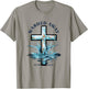 Baptism Washed Away Acts 22 Quote / Baptized Water Cross T-Shirt - T-Shirt | Sand