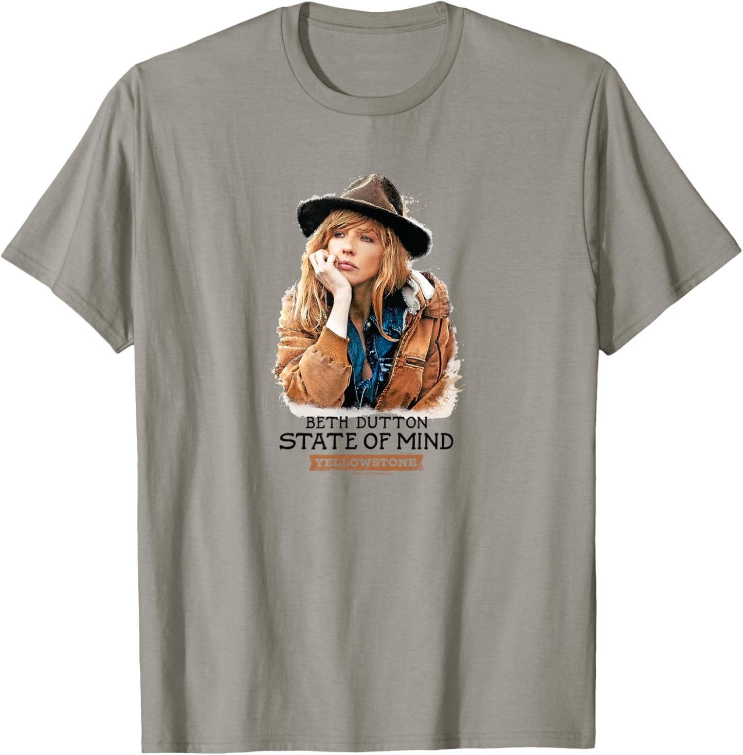 Yellowstone - Beth Dutton State of Mind T-Shirt - T-Shirt | Sand