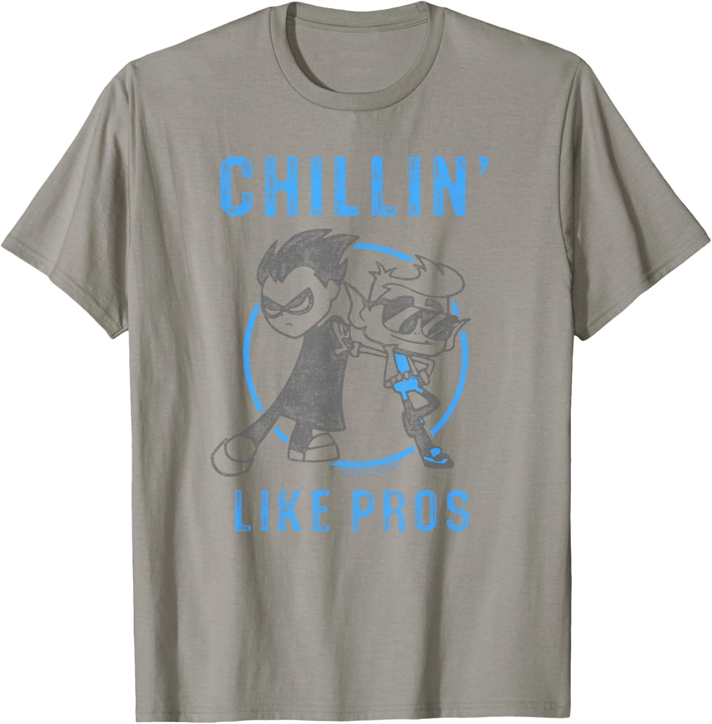 Teen Titans Go Beast Boy & Robin Like Pros T-Shirt - T-Shirt | Sand