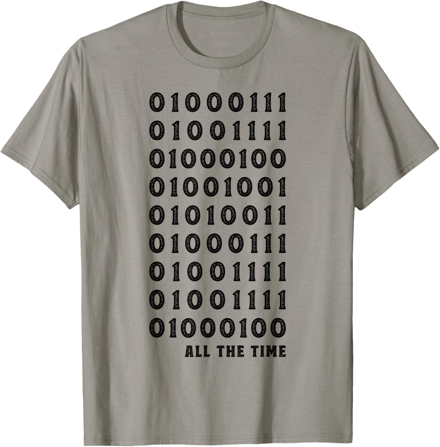 God Is Good Binary Code Christian Computer Programming Geek T-Shirt - T-Shirt | Sand