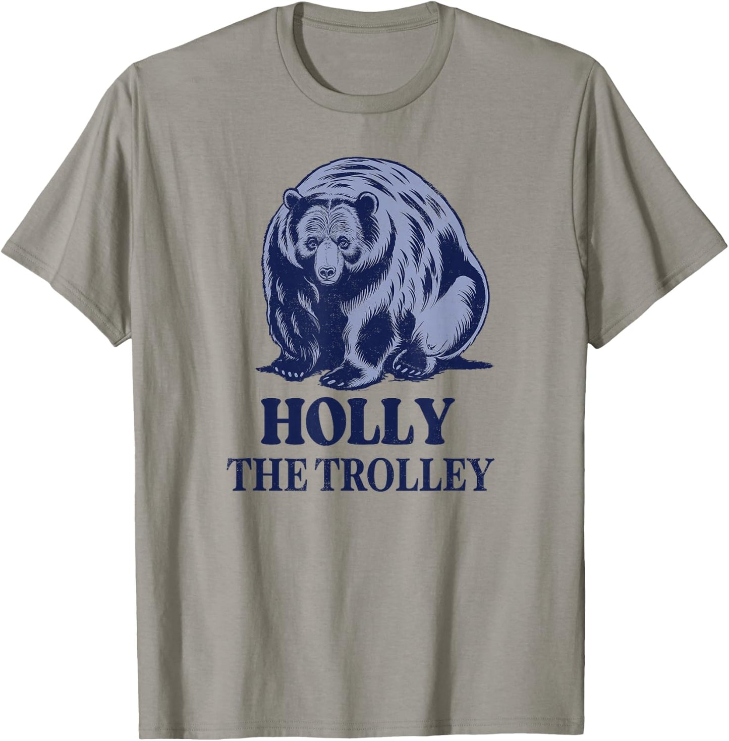Alaska Wild Animals Nature of Fat Wild Bear Week Holly T-Shirt - T-Shirt | Sand