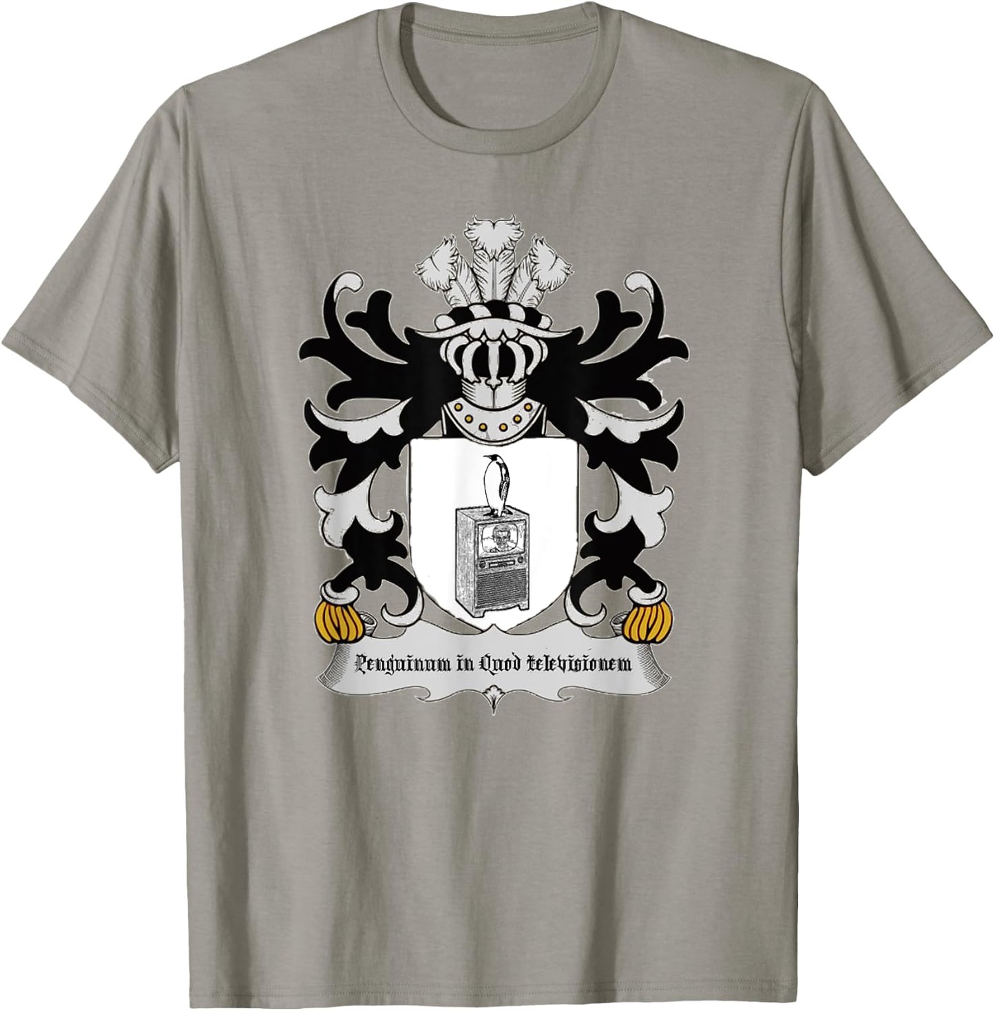 Penguin on the Television T-Shirt - T-Shirt | Sand
