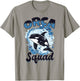 Funny Orca Animal Orca Squad T-Shirt - T-Shirt | Sand