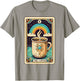 The Coffee Tarot Card Coffee Lover Funny Coffee T-Shirt - T-Shirt | Sand