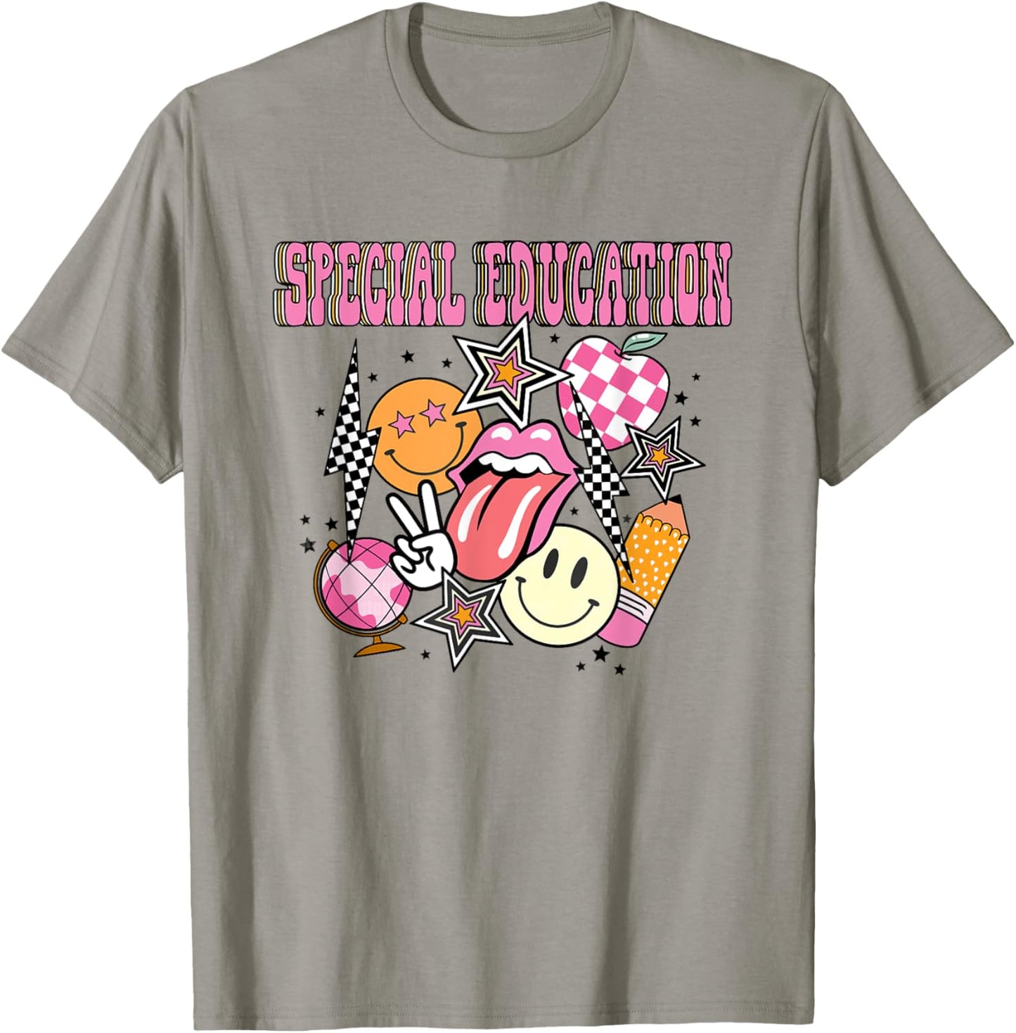 Retro Special Education Teacher Back To School Women Kids T-Shirt - T-Shirt | Sand
