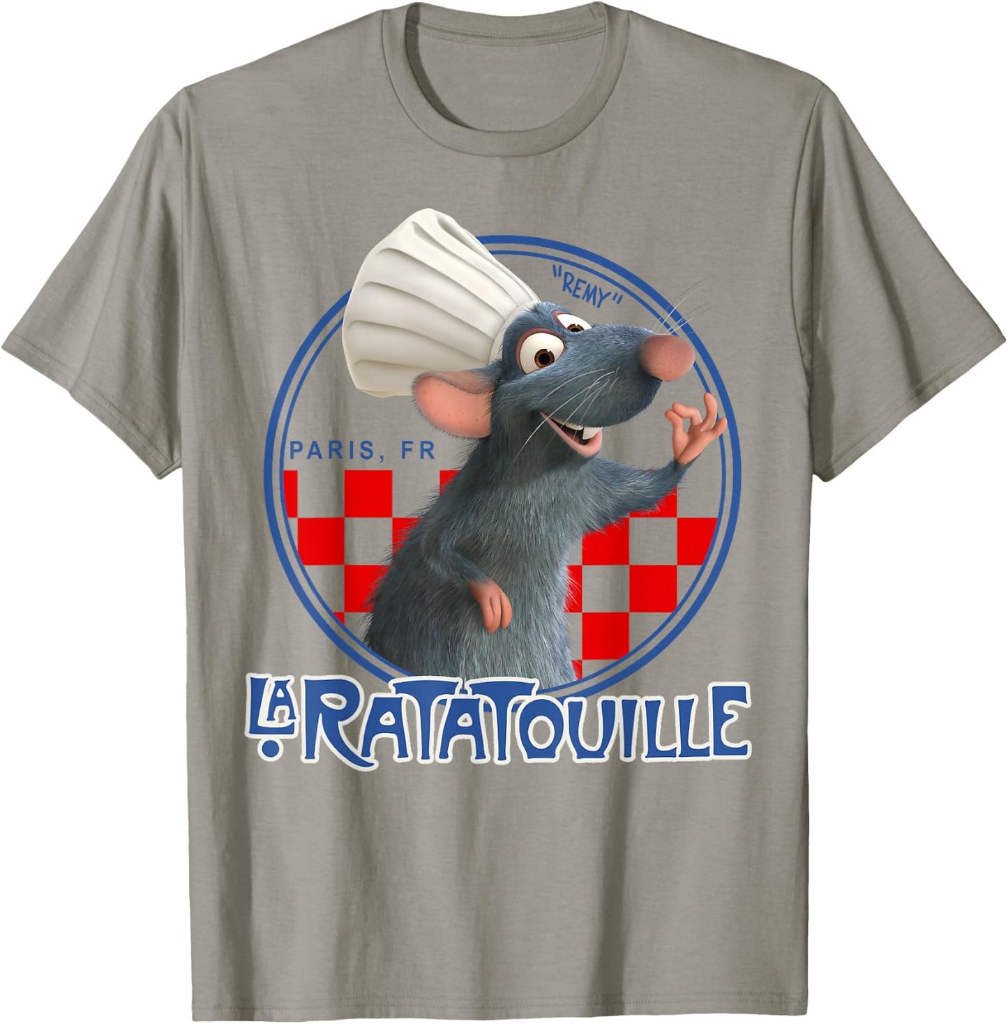 Disney Pixar Ratatouille Remy Chef Hat Portrait Small T-Shirt - T-Shirt | Sand