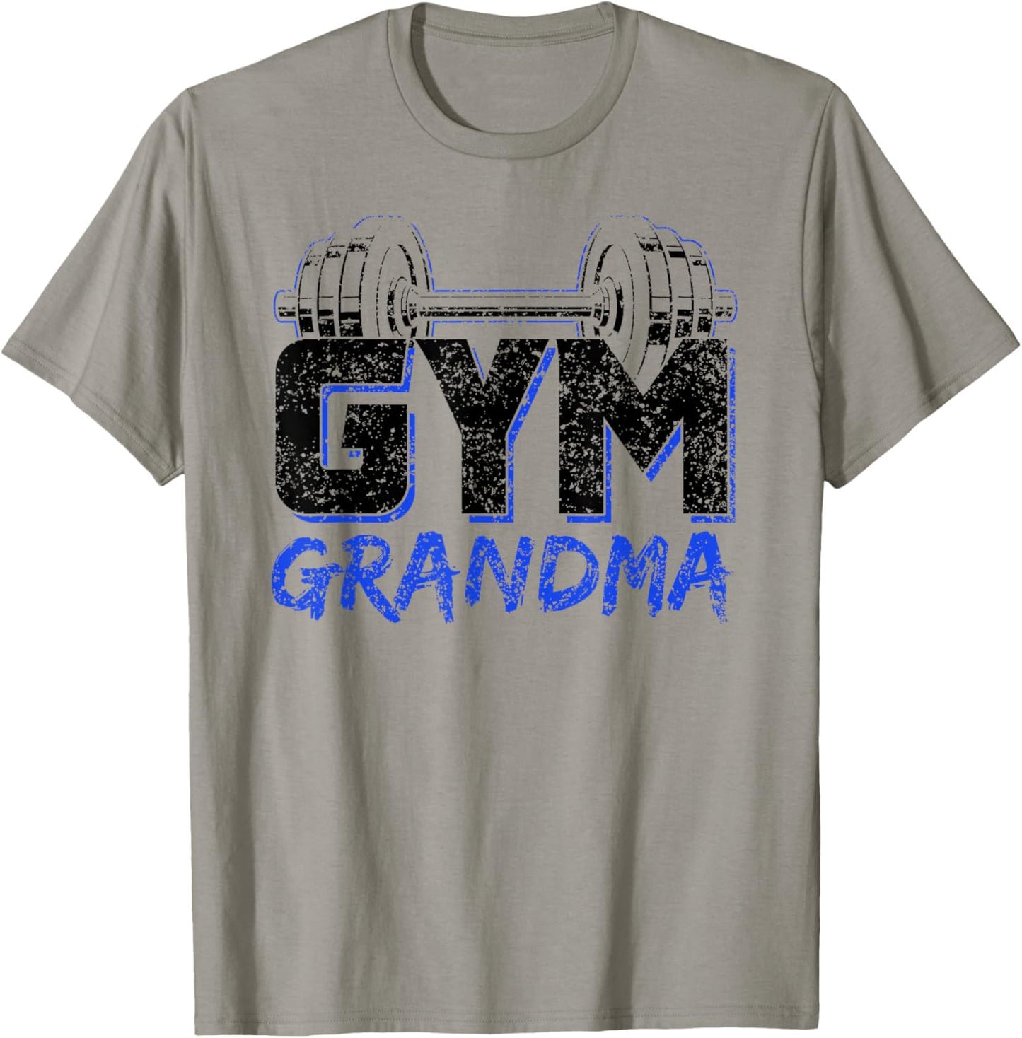 Gym Grandma Weightlifting Training Fitness Workout T-Shirt - T-Shirt | Sand