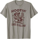 Hootin Leads to Hollerin Funny Vintage Owl Graphic T-Shirt - T-Shirt | Sand