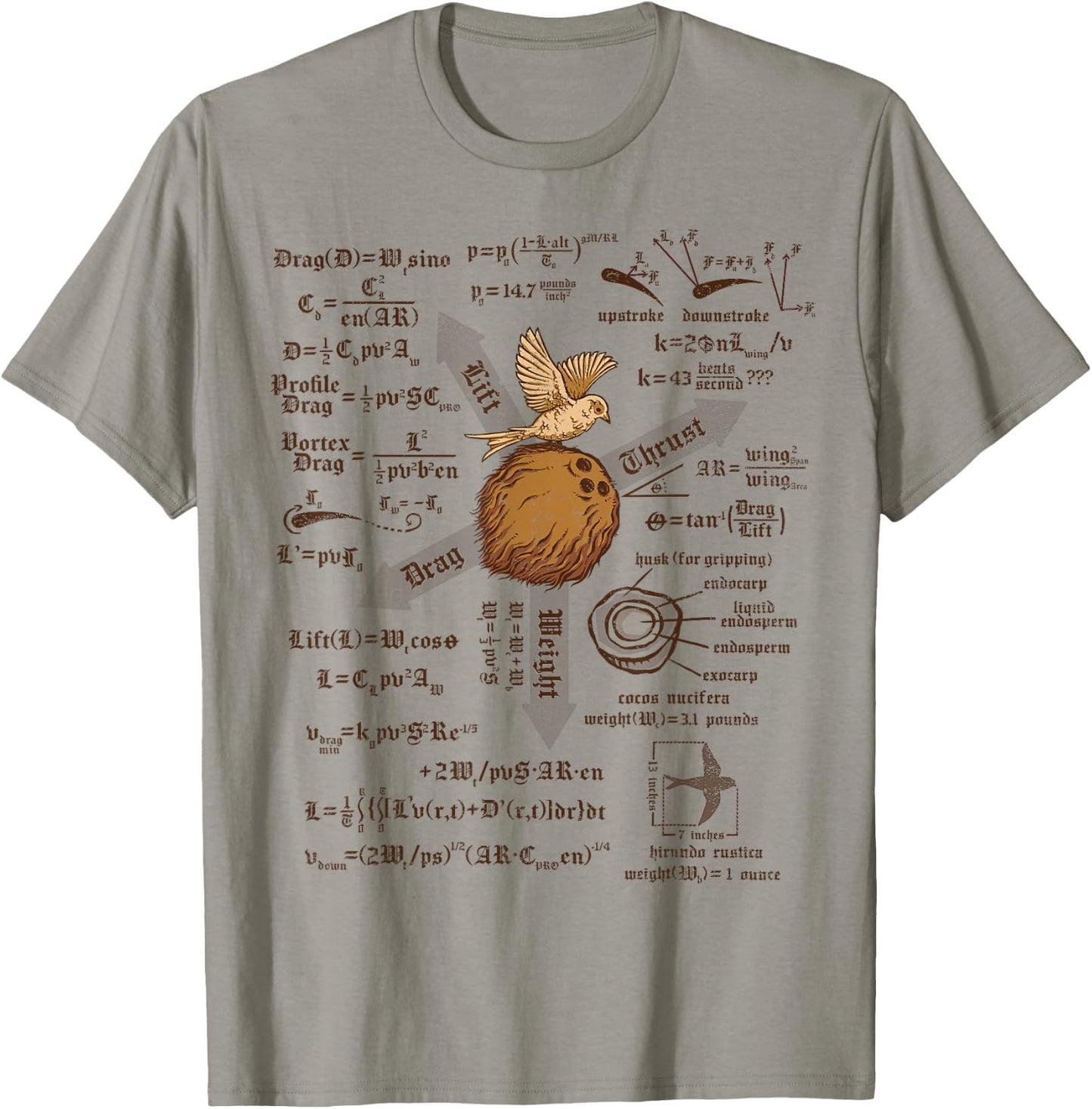 A Simple Question of Weight Ratios T-Shirt - T-Shirt | Sand