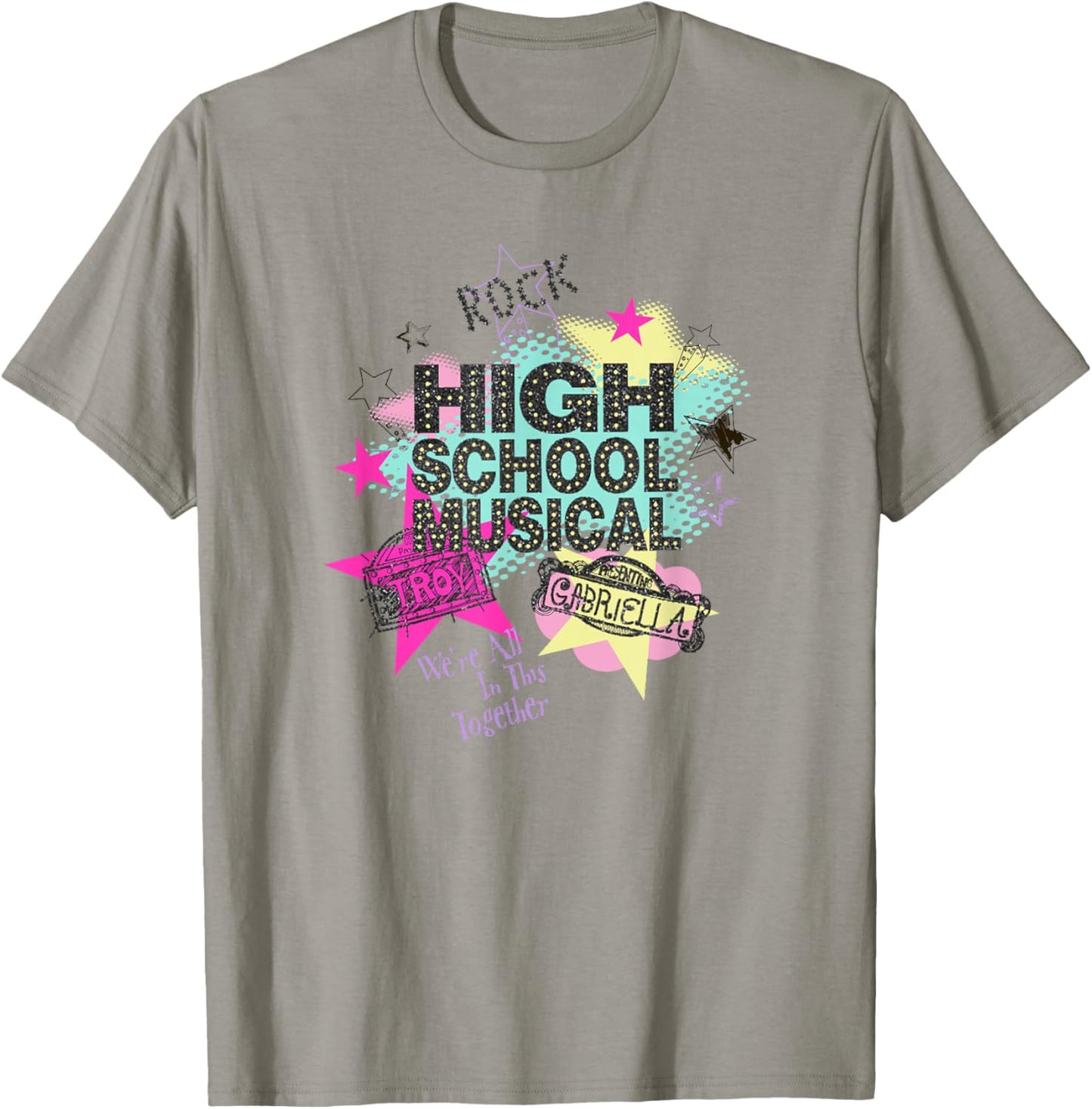 Disney High School Musical The Series All in This Together T-Shirt - T-Shirt | Sand
