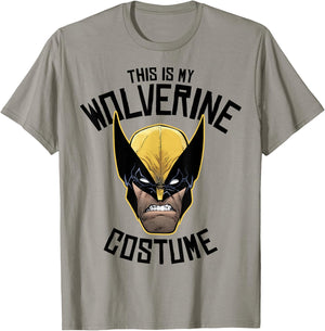 Marvel This is My Wolverine Costume Halloween T-Shirt - T-Shirt | Sand