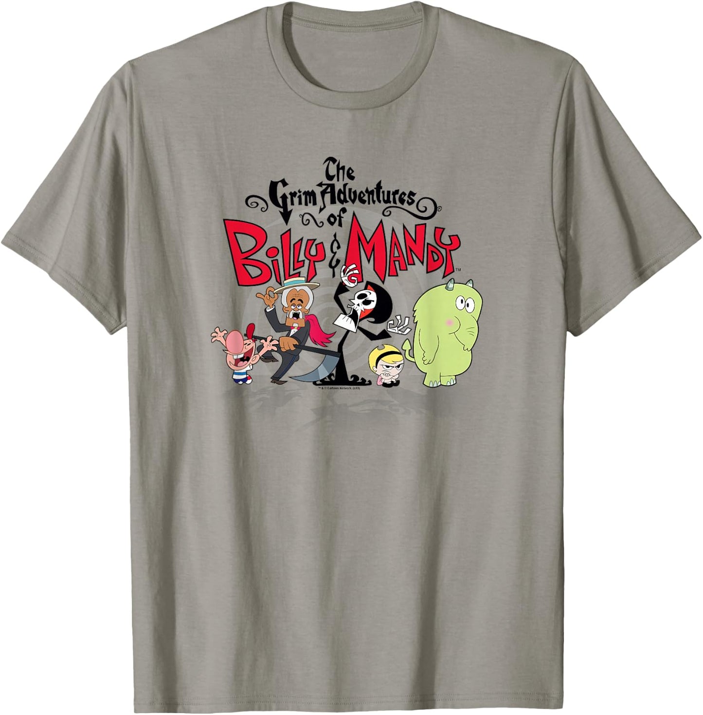 The Grim Adventures of Billy & Mandy Group Shot T-Shirt - T-Shirt | Sand