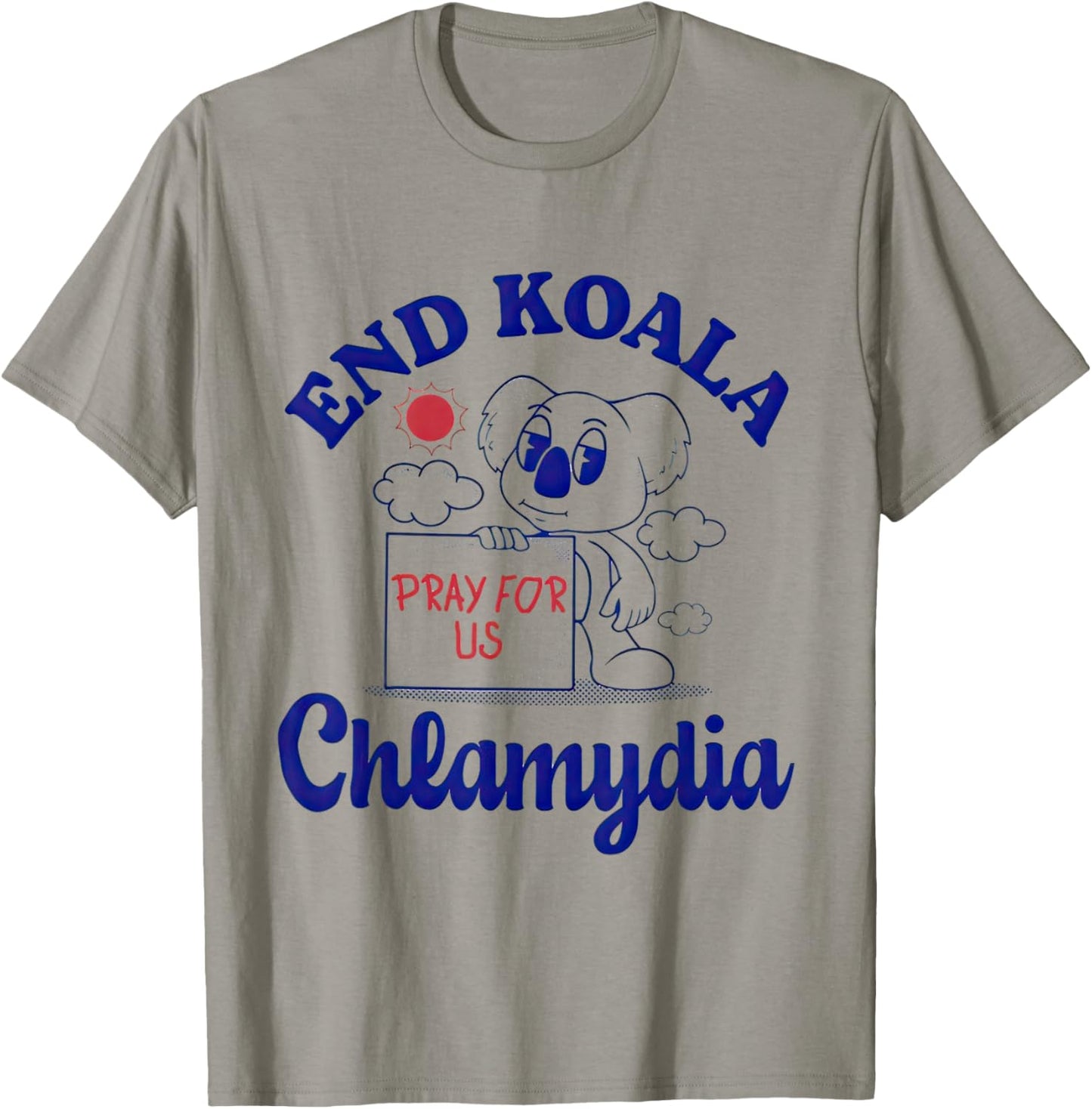 End Koala Chlamydia, Funny T-Shirt - T-Shirt | Sand