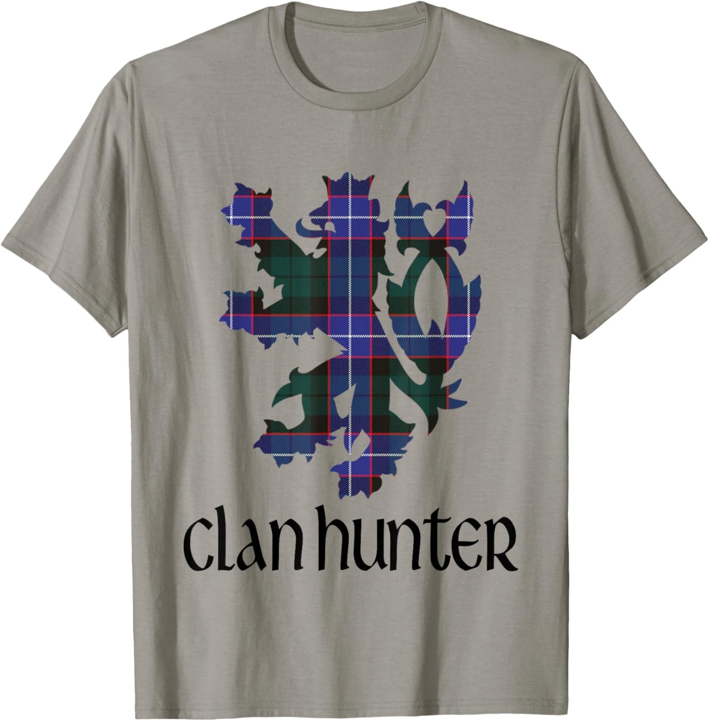 Clan Hunter Tartan Scottish Family Name Scotland Pride T-Shirt - T-Shirt | Sand