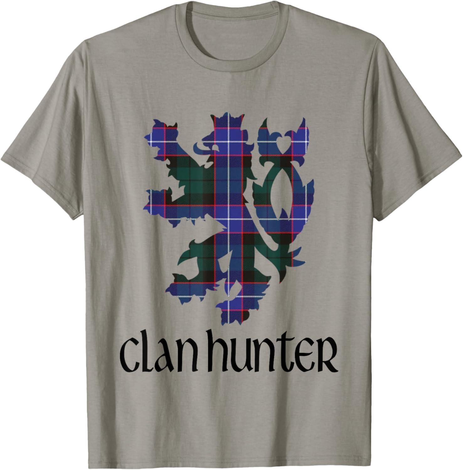 Clan Hunter Tartan Scottish Family Name Scotland Pride T-Shirt - T-Shirt | Sand