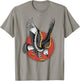 Vintage American Traditional Harpy Eagle Tattoo T-Shirt - T-Shirt | Sand