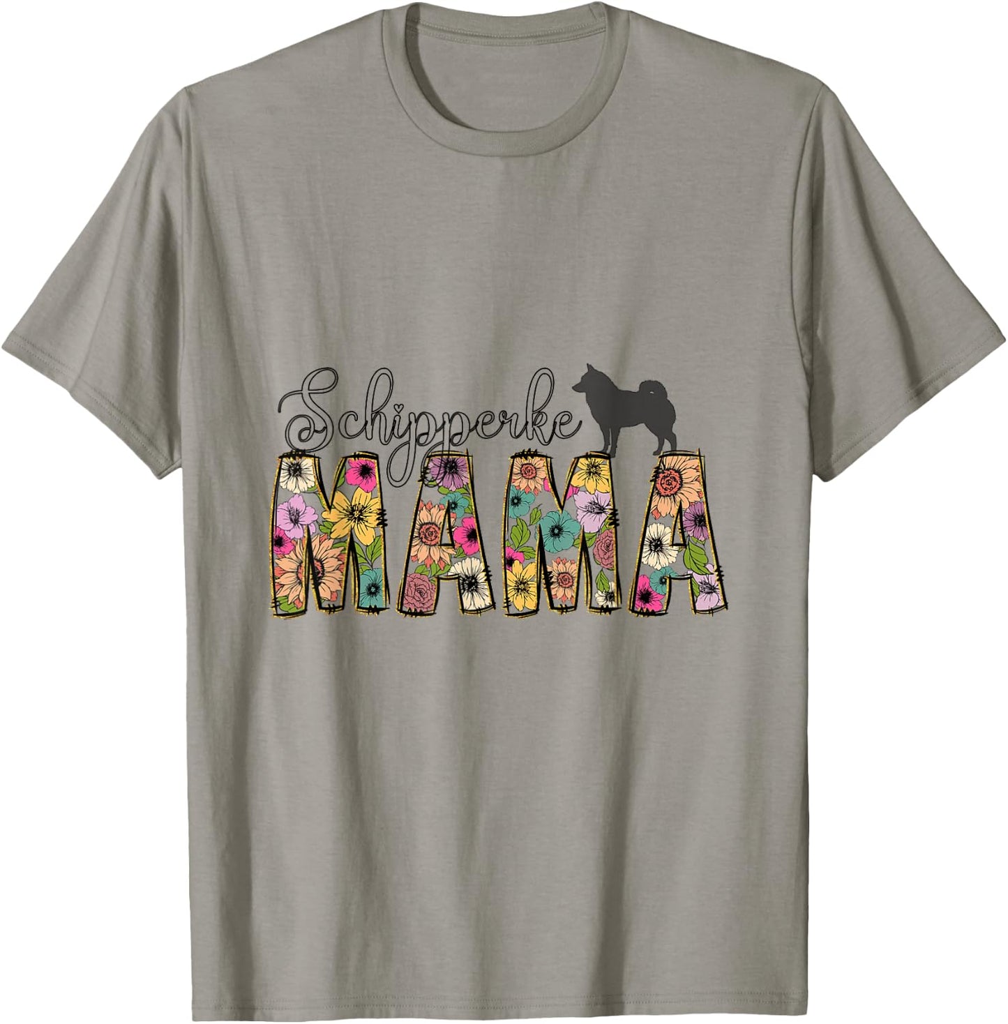 Schipperke Dog T-Shirt - T-Shirt | Sand