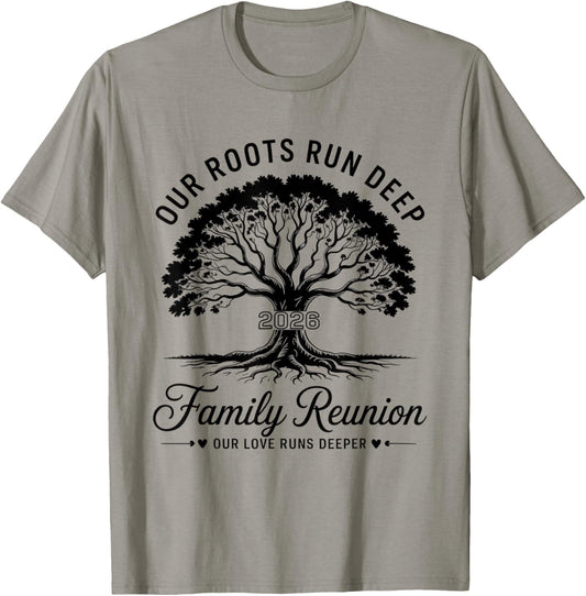 Making Memories Family Matching Group Family Reunion 2026 T-Shirt - T-Shirt | Sand
