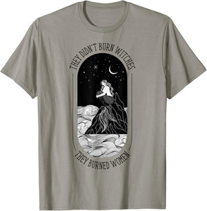 They Didn't Burn Witches They Burned Women Floral T-Shirt - T-Shirt | Sand