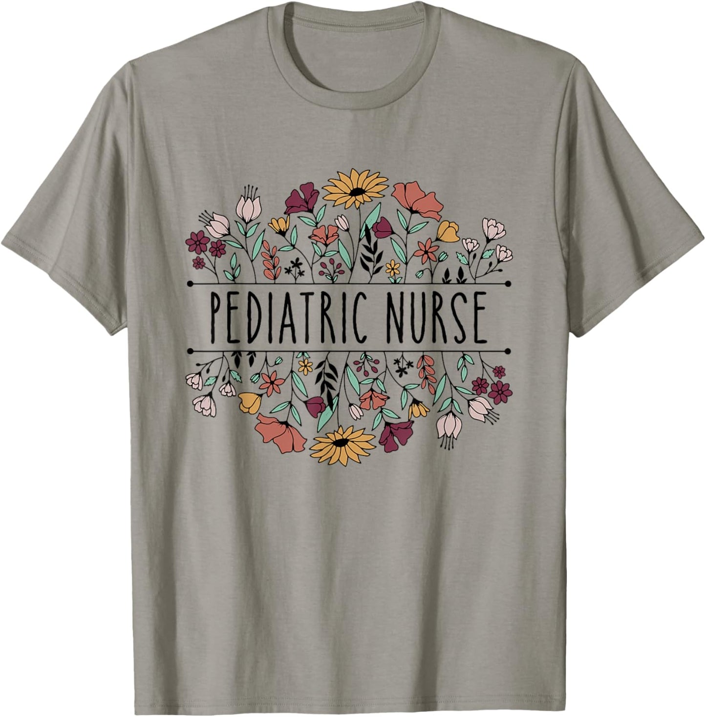 Pediatric Nurse Peds Nurse Registered Nurse Appreciation T-Shirt - T-Shirt | Sand