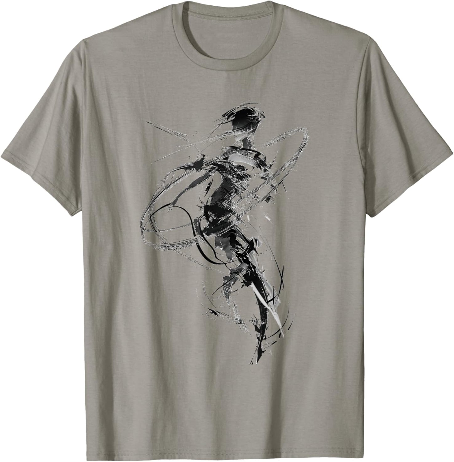 Women Abstract Artist Drawing Human Art Women , white, S T-Shirt - T-Shirt | Sand