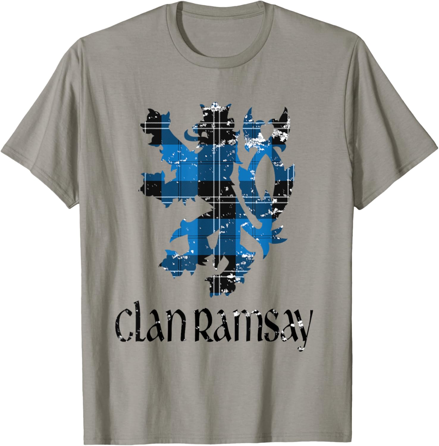Clan Ramsay Tartan Scottish Family Name Scotland Pride T-Shirt - T-Shirt | Sand