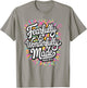 Psalm 139:14 - Fearfully & Wonderfully Made Colorful Burst T-Shirt - T-Shirt | Sand