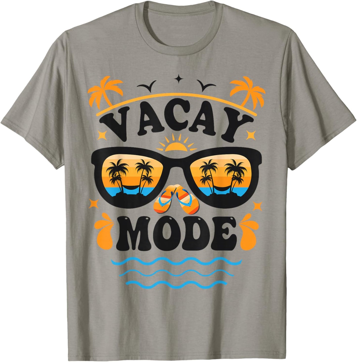 Vacay Mode Shirt For Summer Cruise Holiday Group Vacation T-Shirt - T-Shirt | Sand