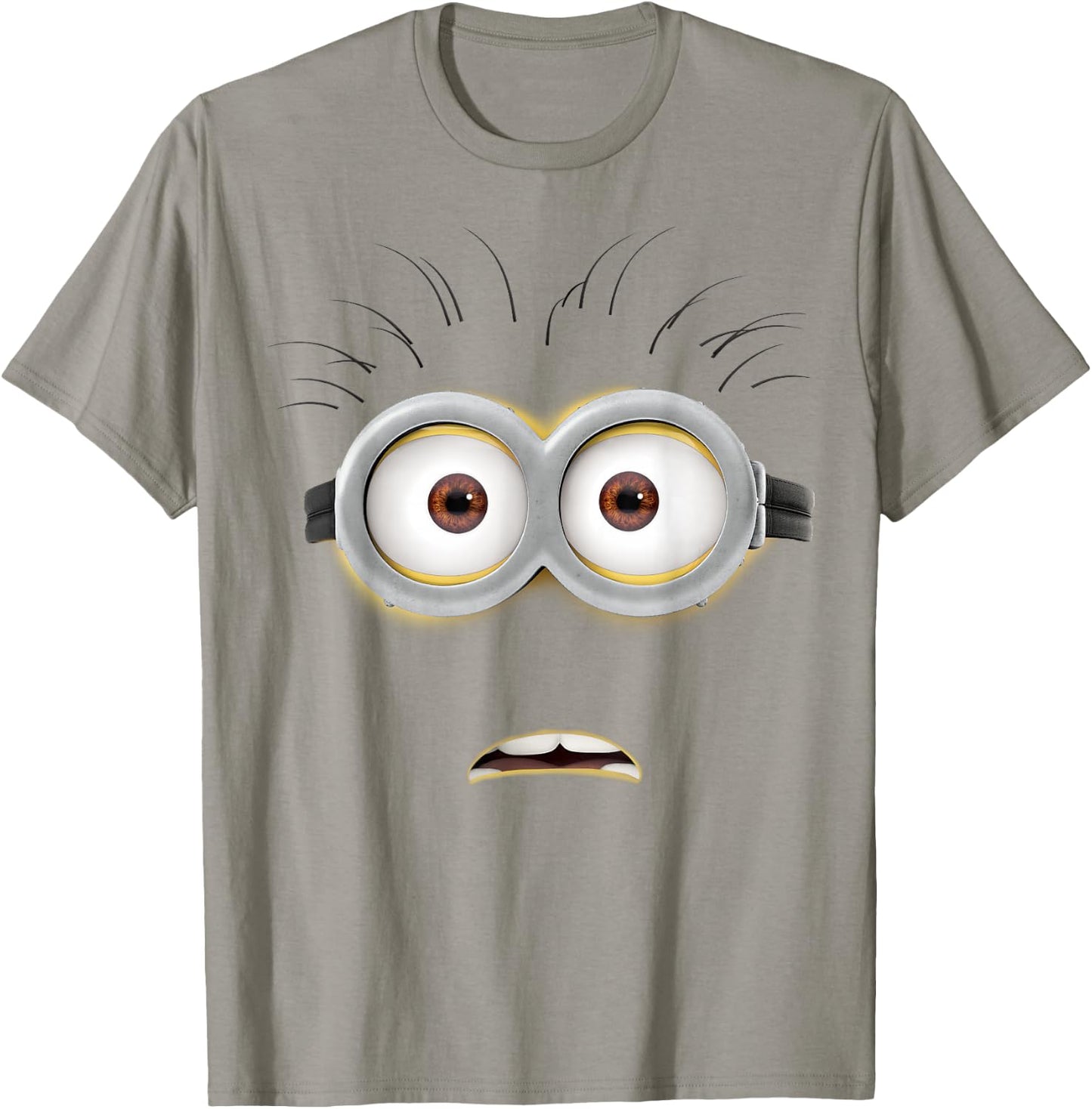 Despicable Me Minions Stunned Face Costume T-Shirt - T-Shirt | Sand