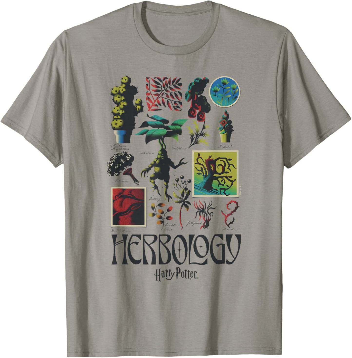 Harry Potter Herbology Textbook T-Shirt - T-Shirt | Sand