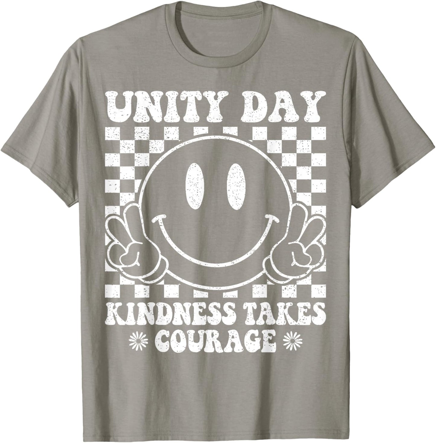 Orange Unity Day Anti Bullying Kindness Takes Courage T-Shirt - T-Shirt | Sand