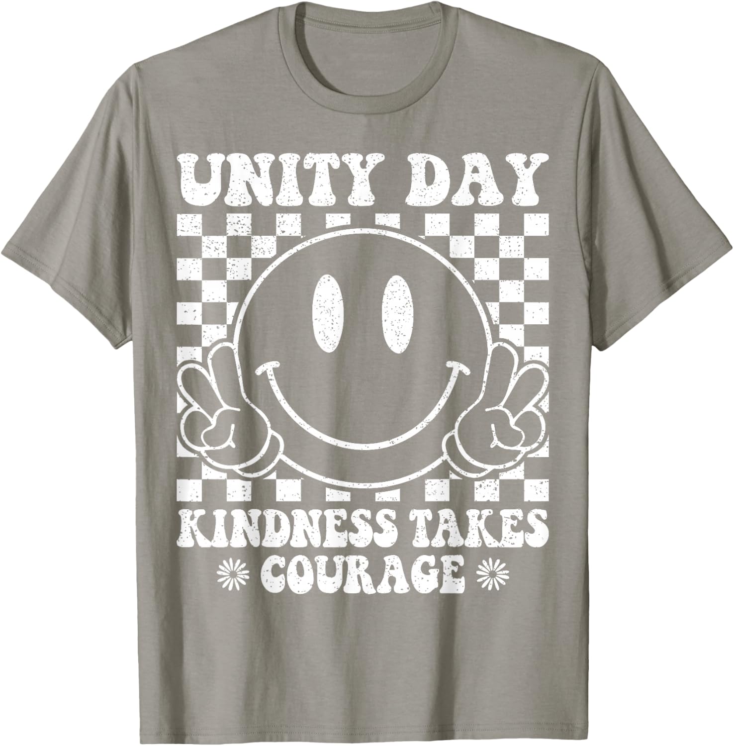 Orange Unity Day Anti Bullying Kindness Takes Courage T-Shirt - T-Shirt | Sand
