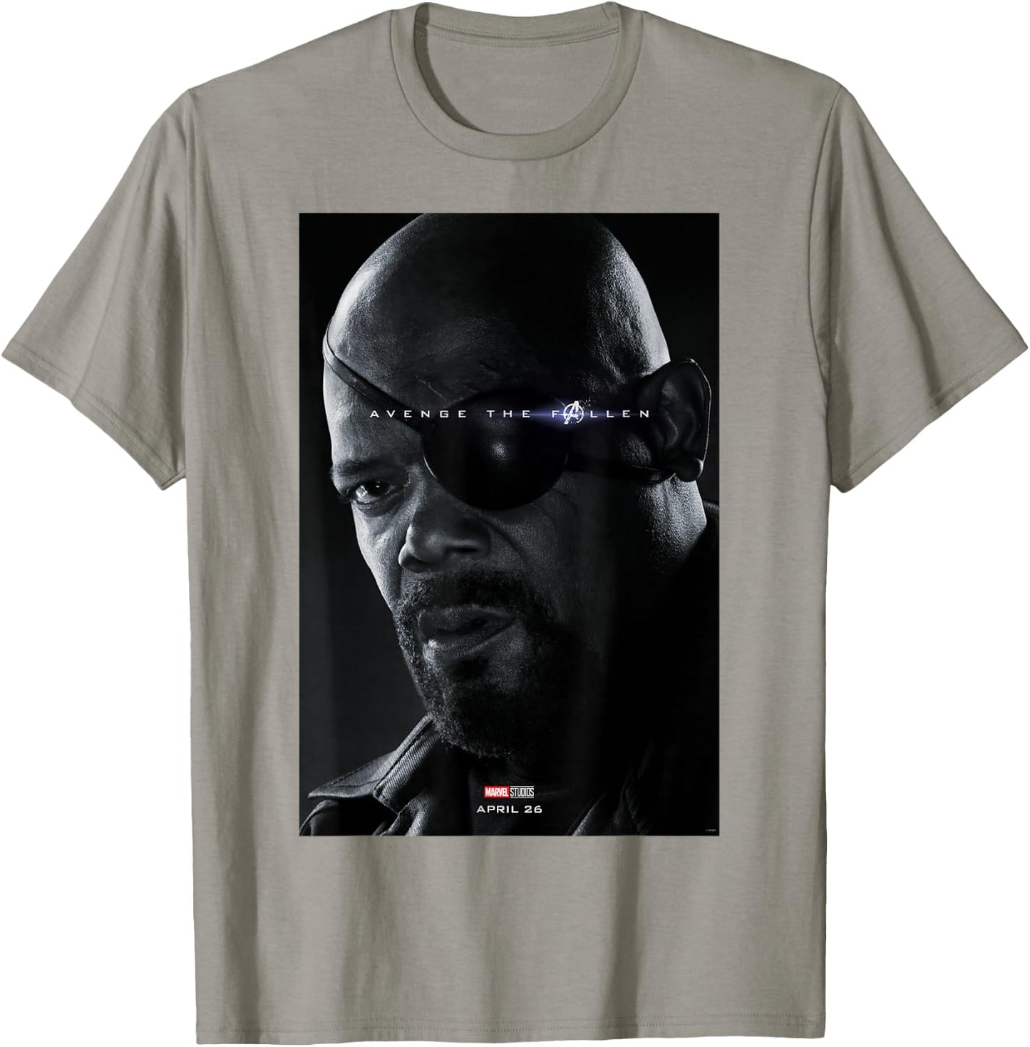 Marvel Avengers Endgame Nick Fury Avenge The Fallen T-Shirt - T-Shirt | Sand