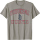 Duquesne Dukes Worn Gray Officially Licensed T-Shirt - T-Shirt | Sand