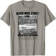 Black Wall Street Vintage Photos Black History T-Shirt - T-Shirt | Sand