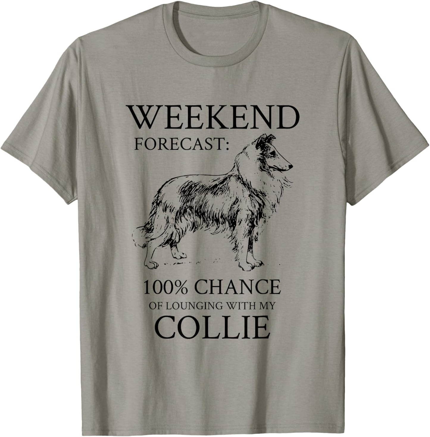 Collie Dog Men Women Girls Kids T-Shirt - T-Shirt | Sand