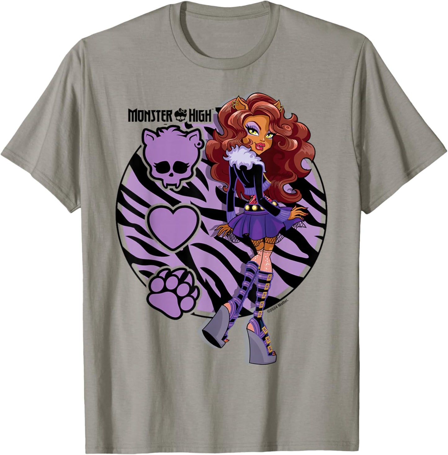 Monster High -Clawdeen Werewolf T-Shirt - T-Shirt | Sand