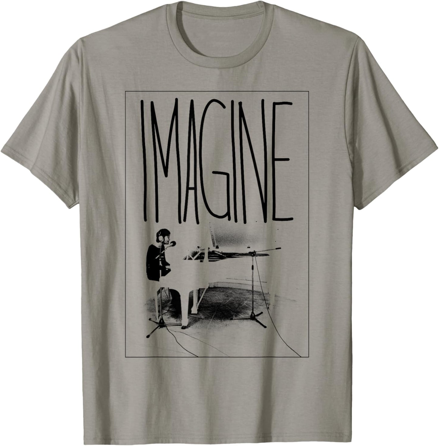 John Lennon - Piano T-Shirt - T-Shirt | Sand